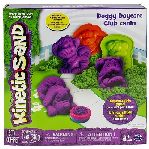 Кинетический песок Wacky-Tivities Kinetic Sand Doggy фиолетовый, зеленый (71415Dg)