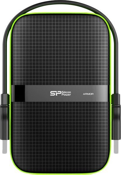 Silicon Power Armor A60 2TB Usb 3.0 Black (SP020TBPHDA60S3K)