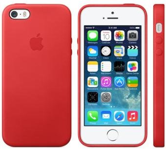 Apple Case (PRODUCT) Red (MNYV2 / MF046) for iPhone SE/5S