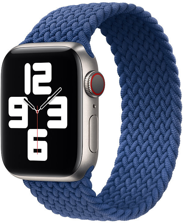 Apple Braided Solo Loop Atlantic Blue Size 8 (MY732) for Apple Watch 38/40mm