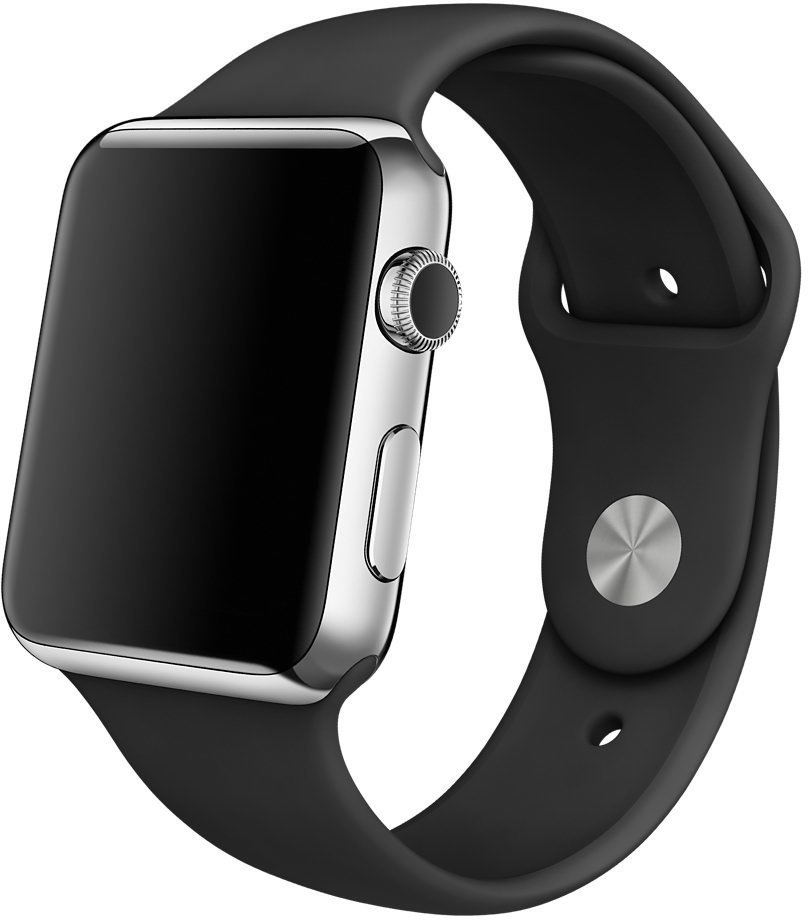 Fashion Sports Band Set (3 in 1) Black for Apple Watch 38mm