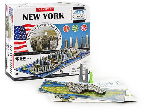 Пазл 4D Cityscape Нью-Йорк США (40010)