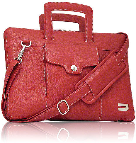 Urbano Compact Attache Leather Red (UZRB12-04) for MacBook 12