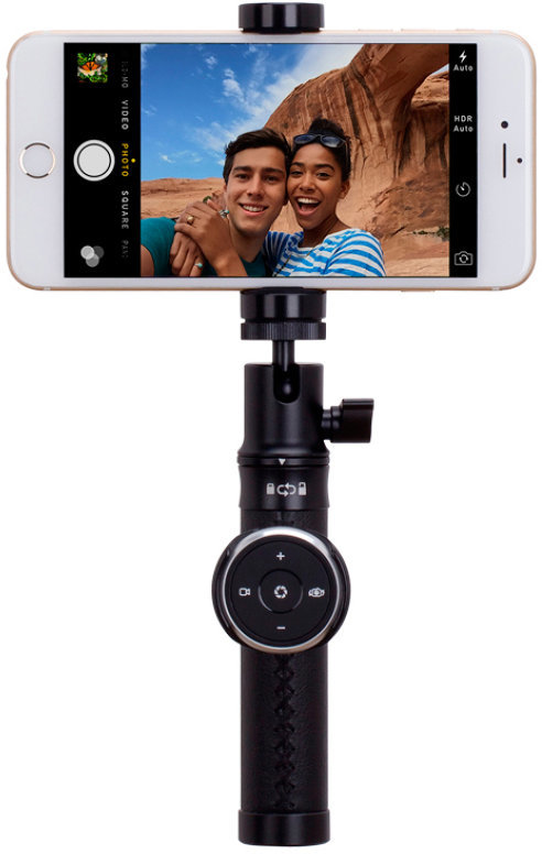 Momax Selfie Stick Pro Bluetooth 90cm Black (KMS4D)