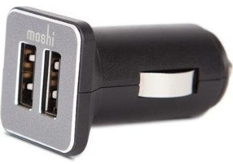 Moshi Usb Car Charger Revolt 2xUSB 4.2A Black (99MO022007)