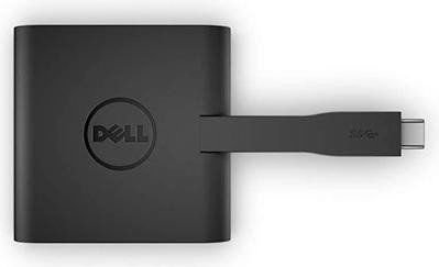 Акція на Dell Adapter DA200 USB-C to HDMI+VGA+Ethernet+USB 3.0 Black (470-ABRY) від Y.UA