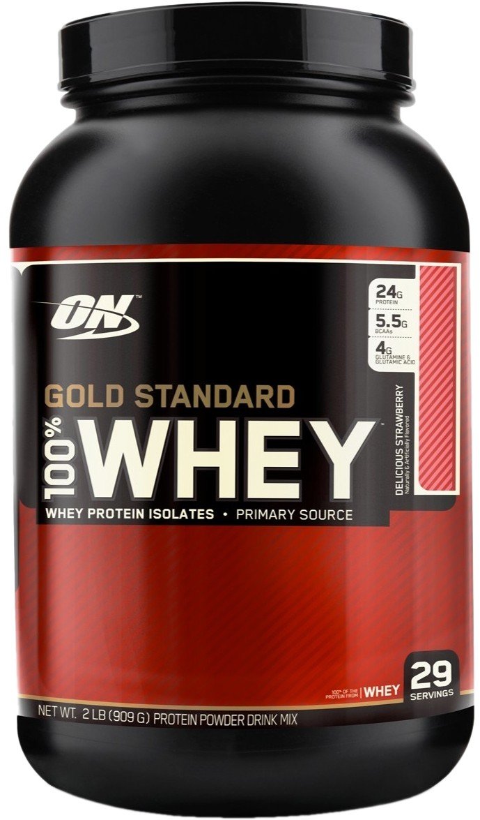 Акція на Optimum Nutrition 100% Whey Gold Standard 909 g /29 servings/ Banana Cream від Y.UA