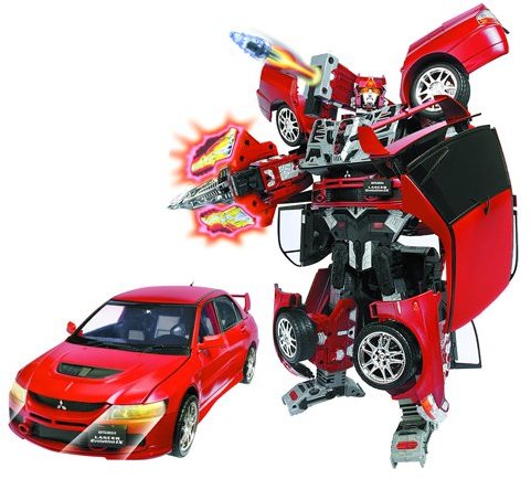 Робот-трансформер Roadbot Mitsubishi Lancer Evolution Ix (51010 r)