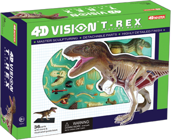 Объемная анатомическая модель 4D Master "Динозавр Тираннозавр" (26092)