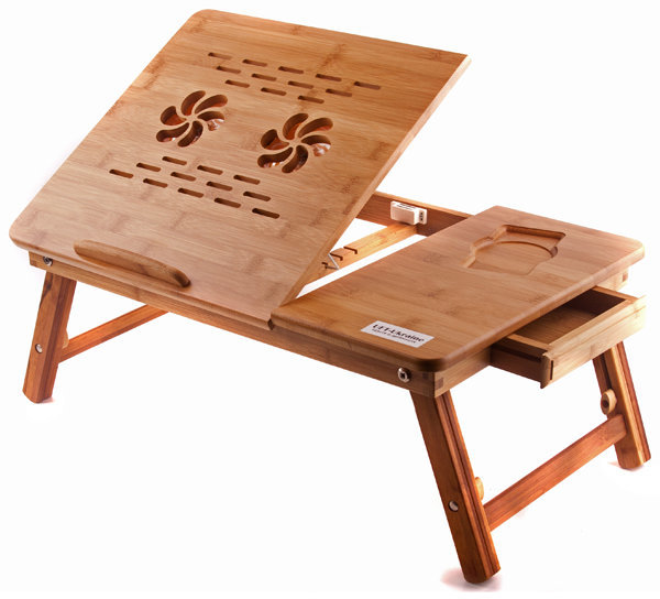 Бамбуковый столик для ноутбука Uft T26