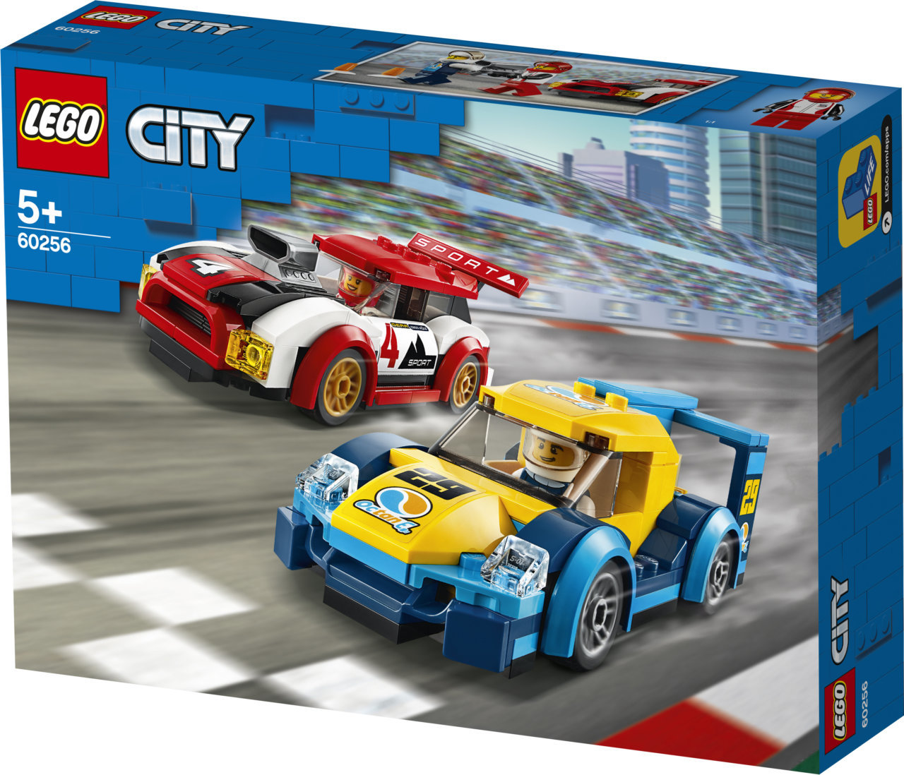 Конструктор Lego City Гоночные автомобили (60256)
