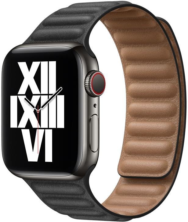 Apple Leather Link Black Size M/L (MY9C2) for Apple Watch 38/40mm