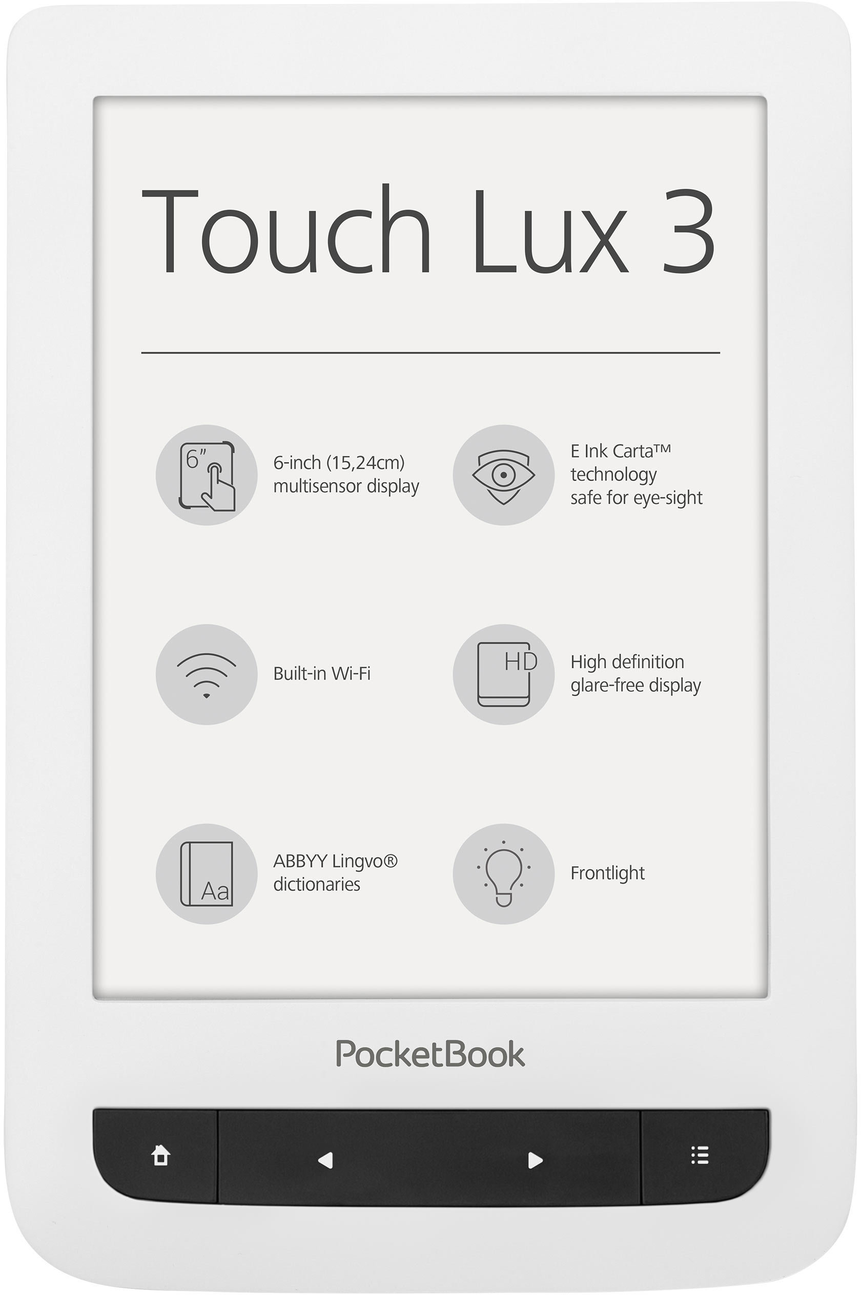 PocketBook Touch Lux 3 (White)
