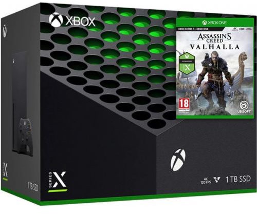 Акція на Microsoft Xbox Series X 1TB + Assassin’s Creed Valhalla від Y.UA
