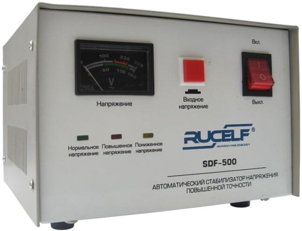 Стабилизатор напряжения Rucelf SDF-500