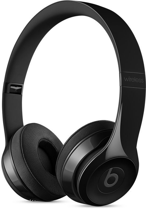 Beats by Dr. Dre Solo 3 Wireless On-Ear Headphones Gloss Black (MNEN2)