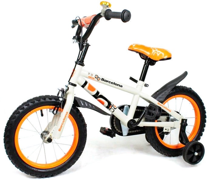 Велосипед Rueda Barcelona 14" Оранжевый