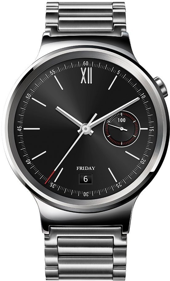 Huawei Watch Stainless Steel with Stainless Steel Link Band