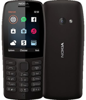 Акція на Nokia 210 Dual Black (UA UCRF) від Y.UA