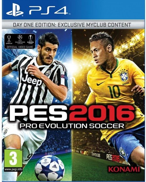 Pro Evolution Soccer 2016. Day One Edition /PS4 (RUS)