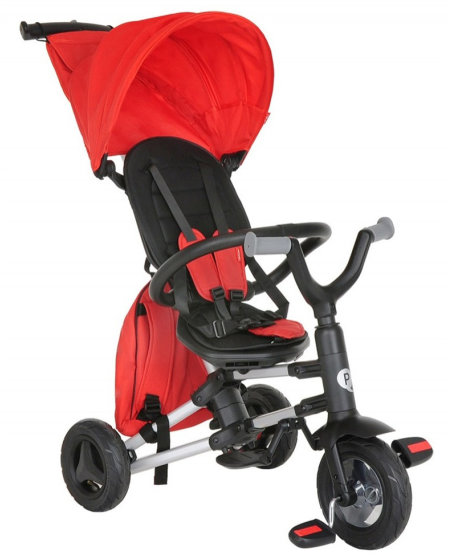 Акція на Складной трехколесный детский велосипед Qplay Nova+ Air Red (S700Red+Air) від Y.UA