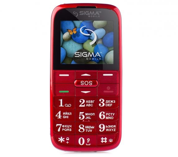 Sigma mobile Comfort 50 Slim Red (UA UCRF)