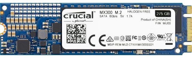 Crucial Ssd M.2 2280 275GB MX300 (CT275MX300SSD4)