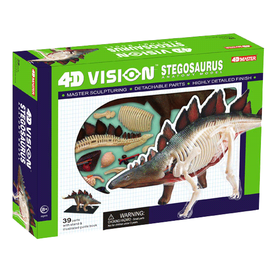 Объемная анатомическая модель 4D Master "Стегозавр" (26095)
