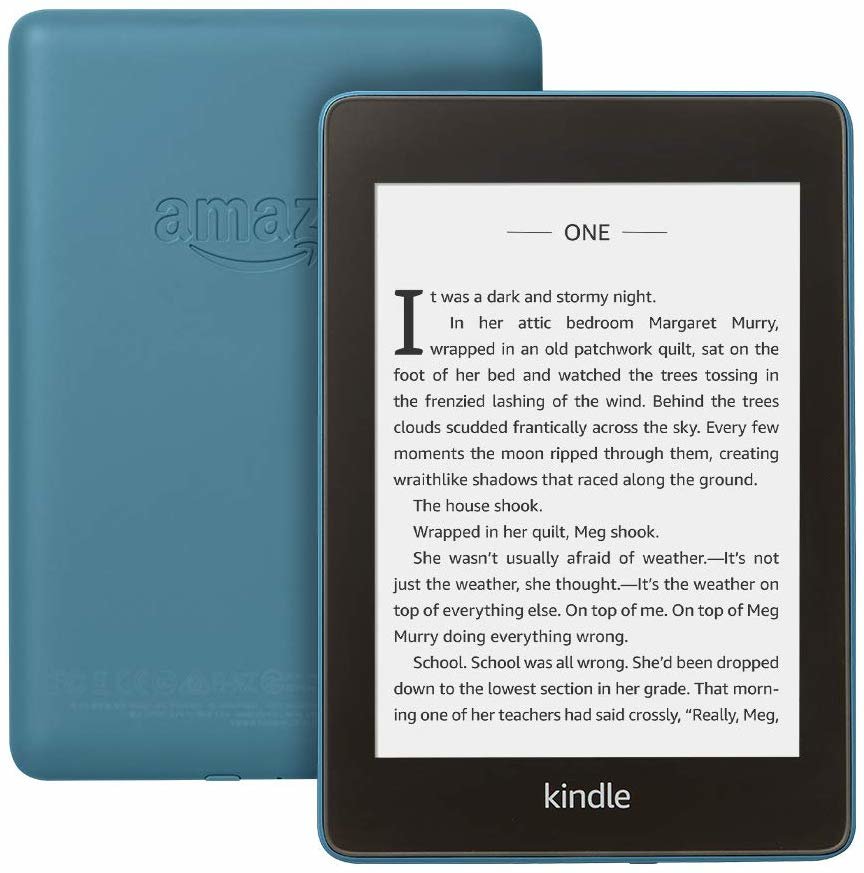 Акція на Amazon Kindle Paperwhite 10th Gen. 8GB Twilight Blue без рекламы від Y.UA