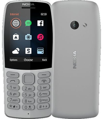 Акція на Nokia 210 Dual Grey (UA UCRF) від Y.UA
