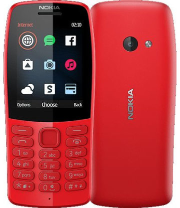 Акція на Nokia 210 Dual Red (UA UCRF) від Y.UA