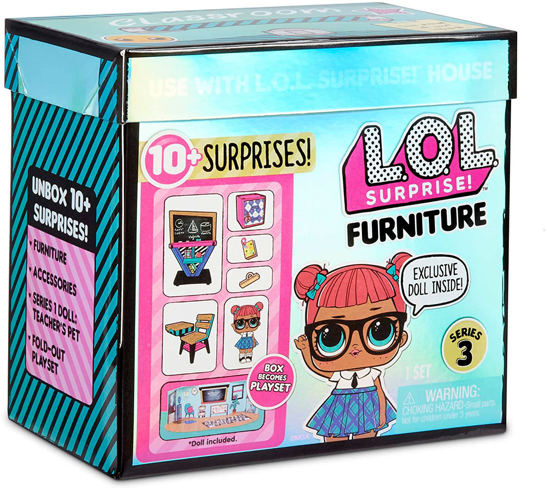 Акція на Игровой набор с куклой L.O.L. SURPRISE! серии "Furniture" S2 - КЛАСС УМНИЦЫ 570028 від Y.UA