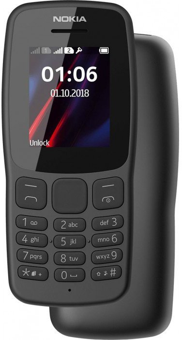 Акція на Nokia 106 Dual New Grey (UA UCRF) від Y.UA
