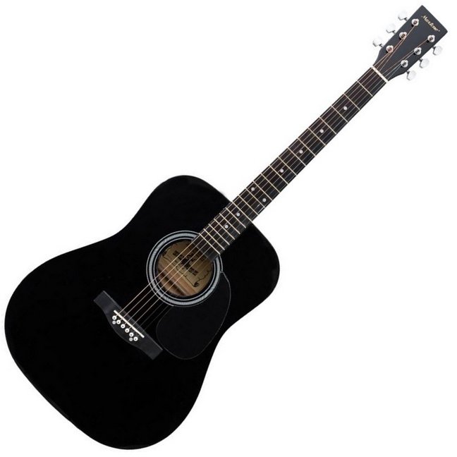 Акция на Акустическая гитара Maxtone WGC4011 (BK) от Y.UA
