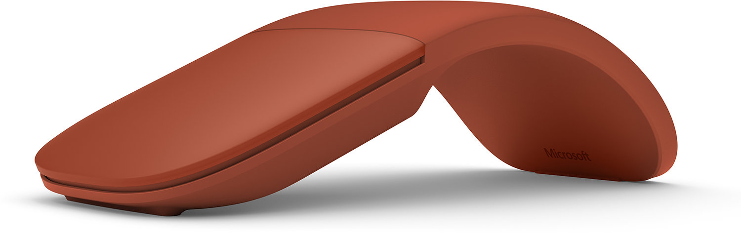 Акція на Microsoft Surface Arc Mouse – Poppy Red (CZV-00075) від Y.UA