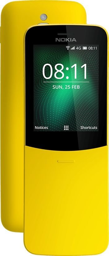 Акція на Nokia 8110 4G Yellow (UA UCRF) від Y.UA