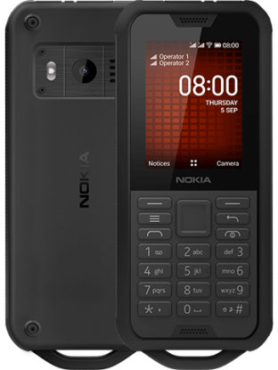 Акція на Nokia 800 Tough Dual Sim Black Steel (UA UCRF) від Y.UA