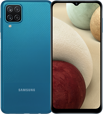 Акция на Samsung Galaxy A12 3/32GB Blue A125F (UA UCRF) от Y.UA