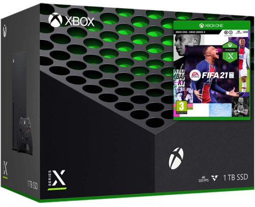 Акція на Microsoft Xbox Series X 1TB + Fifa 21 від Y.UA